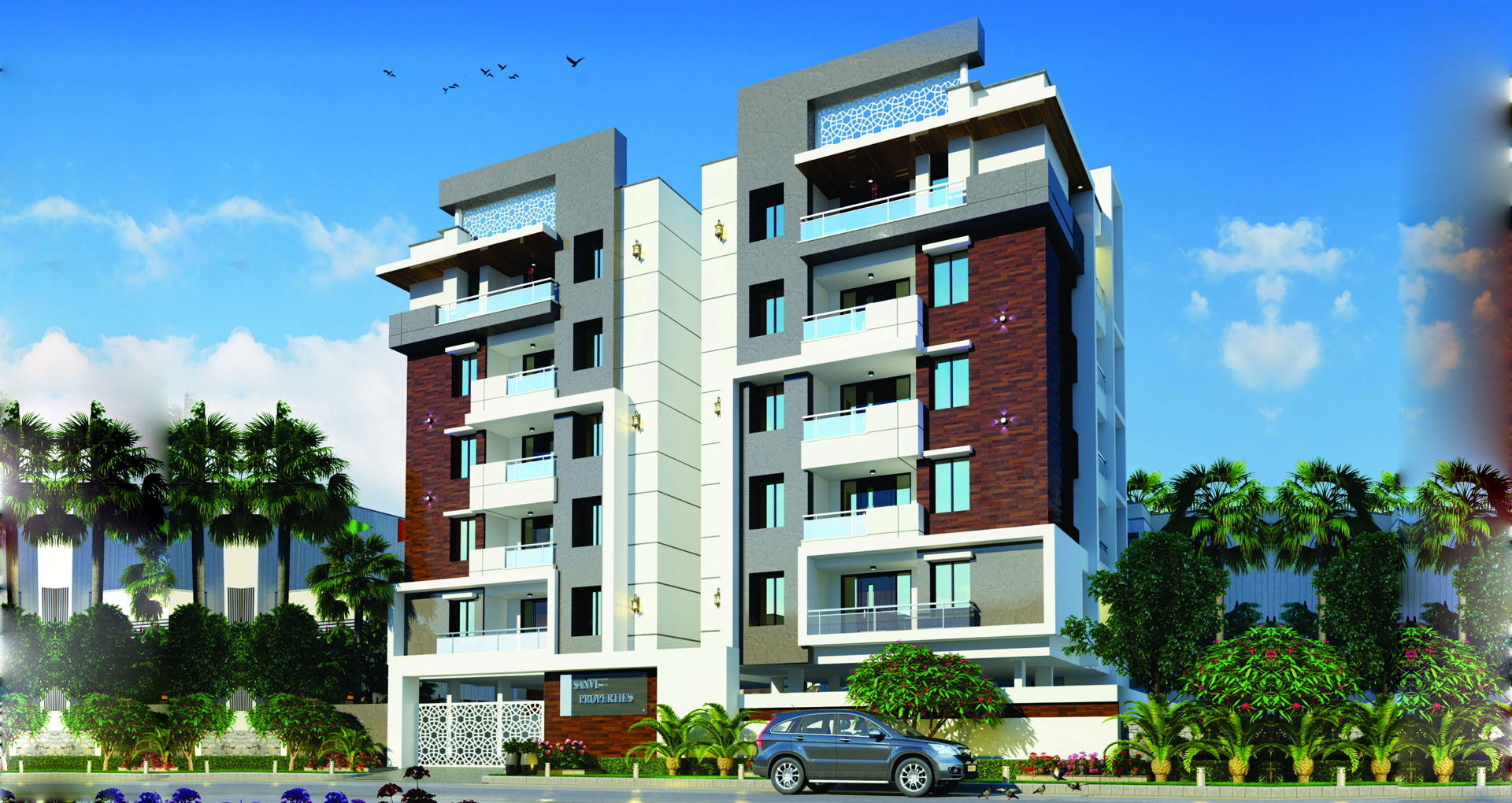 2BHK  3BHK Flats in Gachibowli by Sanvi Homes